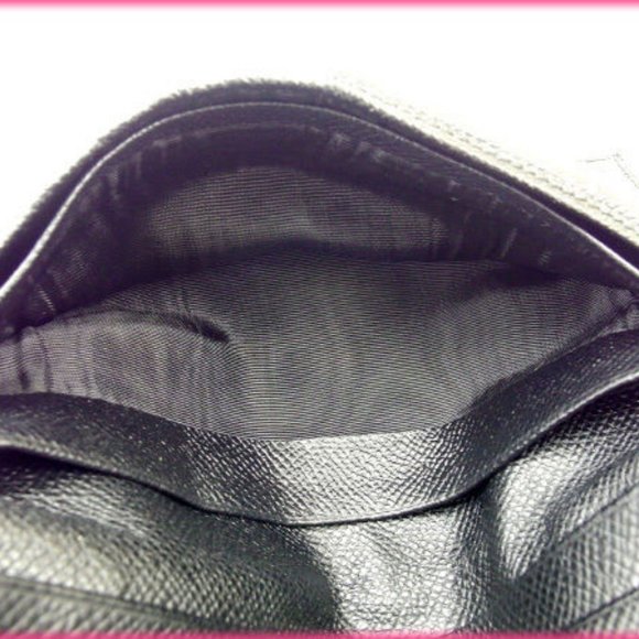 Bvlgari Wallet Purse Long Wallet Black Woman Authentic Used - Picture 2 of 5
